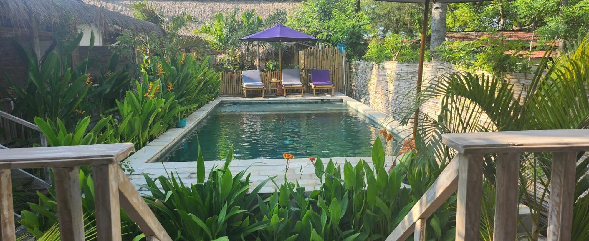 Purple Beach - Maithelia - Gili Air Exterior photo